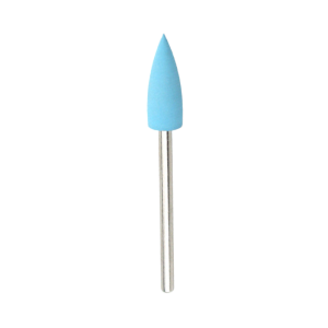 Silikon Polierbit blau | Spitz Ø6,2mm | #800 Grit | Glanzpolierer